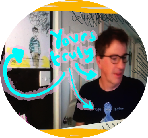 John-Paul Flintoff headshot, with Yours Truly written across it